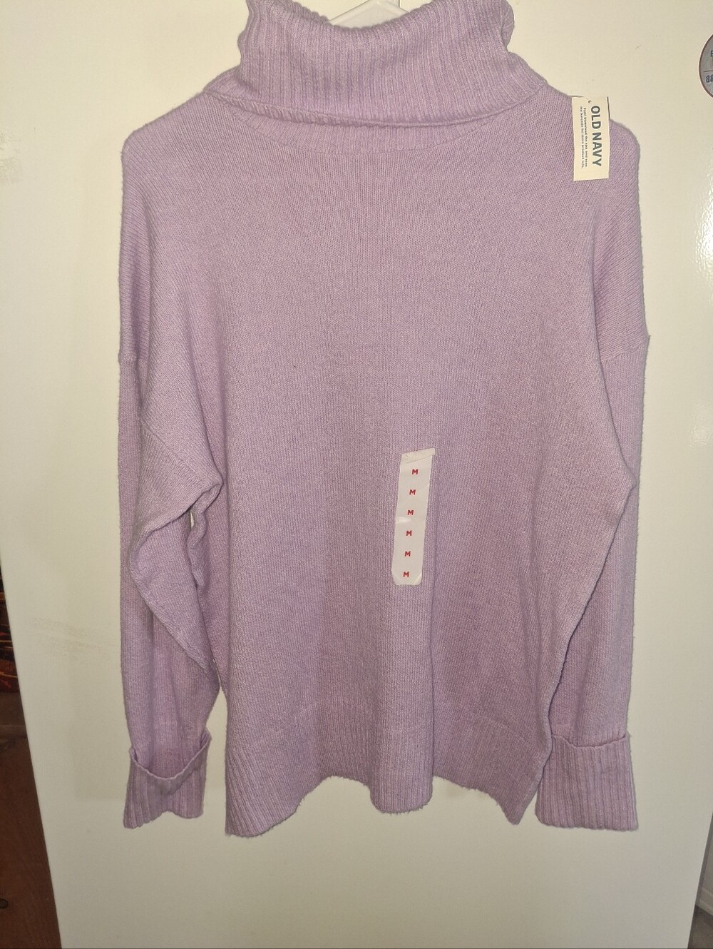 Old Navy Lilac Roll-Neck Turtleneck Sweater